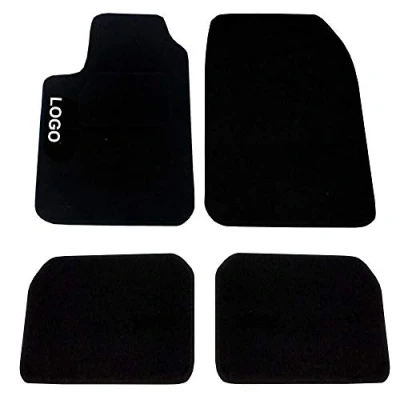 Immagine di Tappetini Auto Moquette Compatibili Con Rav 4 Fissaggio A Strappo E Logo Ricamato