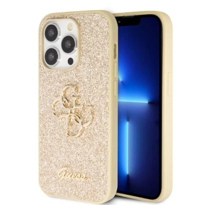Immagine di Guess GUHCP14XHG4SGD Custodia rigida per iPhone 14 Pro Max 6,7&quot;, colore: Oro
