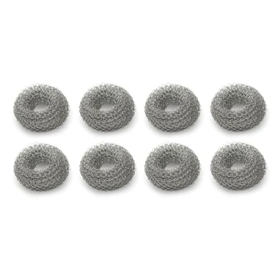 Immagine di Tredoni 10 Anello Anticalcare in Acciaio Inossidabile Riutilizzabile Rete Disincrostante Calcare per Bollitore/Caldaia 2x4cm (2)