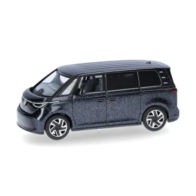 Immagine di herpa modellino auto VW ID. Buzz, miniatura in scala 1:87, pezzo da collezione, Made Germany, modello plastica