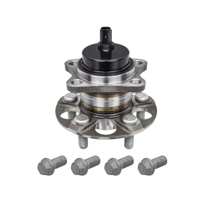 Immagine di MEYLE 30 14 752 0010 Mozzo ruota 5 100 con sensore ABS integrato, cuscinetto integrato accessori Assale posteriore