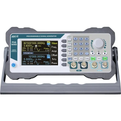 Immagine di Joy IT Generatore di segnale 1 nHz 80 MHz 2 canali Triangolare, Curva Lorenz, Puls, Rampa, Rumore, Quadra, Segnale, Sinuosidale, TT