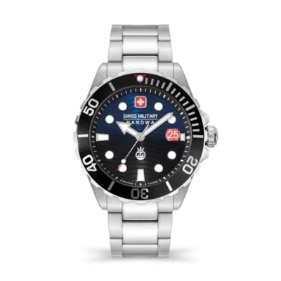 Immagine di SWISS MILITARY Orologio Analogico al Quarzo Uomo con Cinturino in Acciaio Inossidabile SMWGH2200302