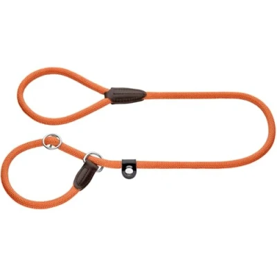 Immagine di HUNTER Retriever Guinzaglio per cani Freestyle, colore: arancione, collo integrato, regolabile in modo continuo, resistente alle intemperie, facile da pulire, resistente, con punte pelle