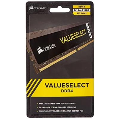 Immagine di Corsair Memoria 16 GB (1 x GB) DDR4 2133 MHz CL15, Nero