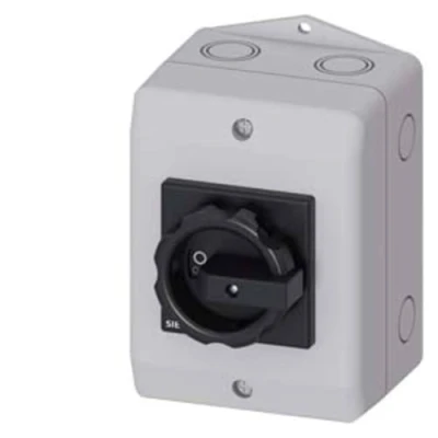 Immagine di Interruttore sezionatore Nero 3 poli 6 mm² 16 A 690 V/AC Siemens 3LD20640TB51