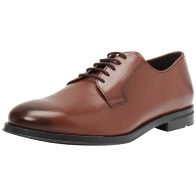 Immagine di Geox U Decio Stringate eleganti, Uomo, Taglia: 42, Cognac Pelle
