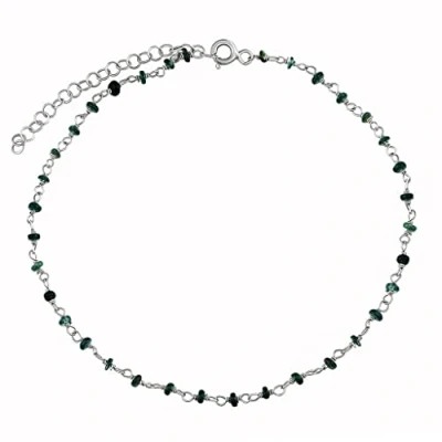Immagine di SILVEGO Bracciale da donna in Argento sterling 925 con pietre naturali, 21 cm,