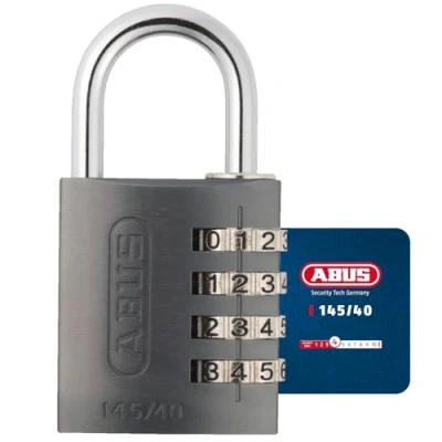 Immagine di Lucchetto ABUS ABVS48806 Titanio Serratura a combinazione numerica
