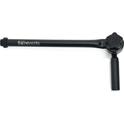 Immagine di Gator Frameworks Mini braccio angolare regolabile con design ad incastro; da 22,9 cm (GFW MIC CLMPBM9)