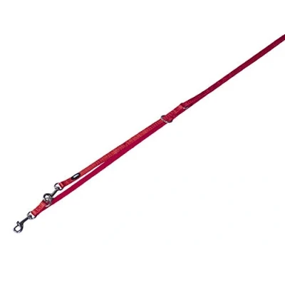Immagine di Nobby Guinzaglio Classico Preno Mini, Rosso, Lunghezza: 200 cm, Larghezza: 10 mm, 1 Pezzo