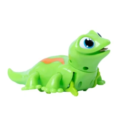Immagine di Animagic Lets Go Gecko Green Il tuo migliore amico in fretta e furia! Geco da compagnia interattivo che cammina con oltre 25 luci suoni Per bambini dai 5 anni su (il design può variare)