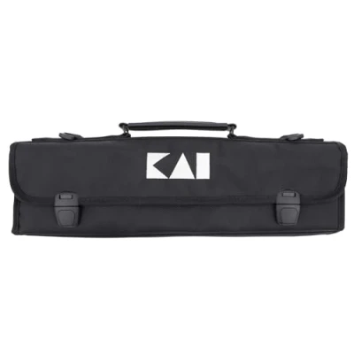 Immagine di Kai Europe DM 0781 Borsa porta coltelli Shun, Nero / grigio, misura piccola