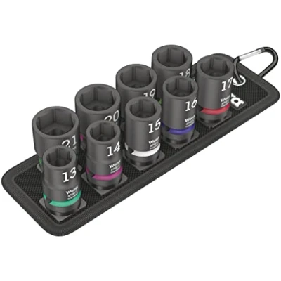 Immagine di Wera Belt C Impaktor 1 Kit inserti a bussola 1/2 9 parti 05004580001