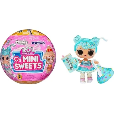 Immagine di LOL Surprise Loves Mini Sweets Series 2. SELEZIONE CASUALE. Bambola da Collezione Ispirata ai Dolci in Edizione Limitata con 7 Sorprese e Accessori divertenti. Dai 4 Anni