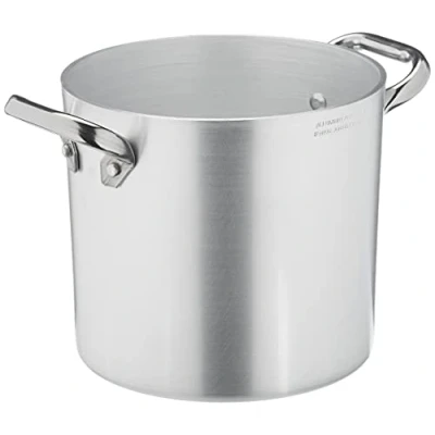 Immagine di Pentole Agnelli ALMA10318 Pentola Alta con Due Maniglie Inox, Argento, 18 cm, 1 Pezzo
