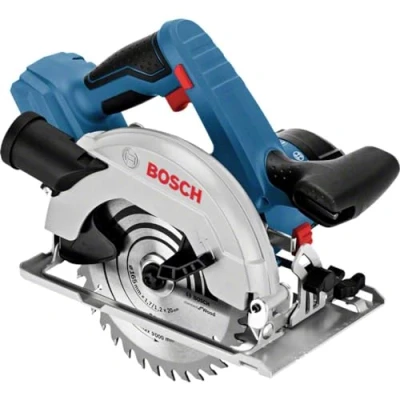 Immagine di Bosch Professional GKS 18V 57 2 L solo Sega circolare a batteria Profondità di taglio max. (90 ) mm incl. valigia, senza batteria, caricatore 18 V