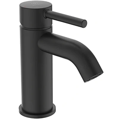 Immagine di Ideal Standard Ceraline, Miscelatore monocomando per lavabo, Nero seta