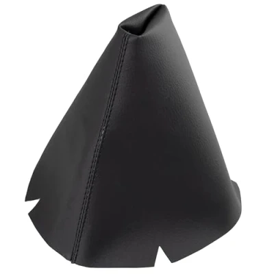 Immagine di AERZETIX Cuffia Soffietto per Leva del Cambio in Similpelle pelle Nero con Cuciture
