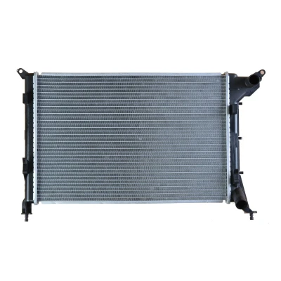 Immagine di NRF EASY FIT 53969 Radiatore motore Alluminio 540 358 22 con bussola in gomma Alette di raffreddamento saldate MINI: Hatchback, Cabrio