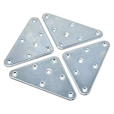 Immagine di Design61 Set di 4 piastre montaggio per piedini mobili con filettatura M8