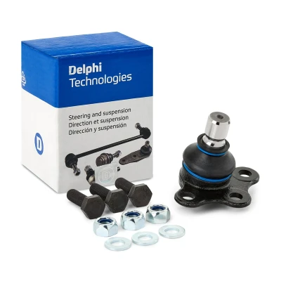 Immagine di DELPHI TC1176 Testina braccio oscillante Assale anteriore 90 75 70 CITROËN: C2 Hatchback, C3 Pluriel, I PEUGEOT: 207 SW, 208 Hatchback