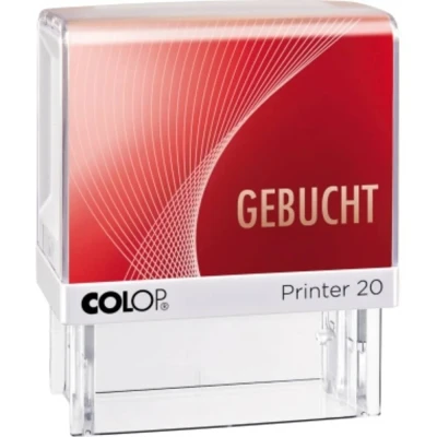 Immagine di Colop 100672 Timbri testuali Rosso 38 x 14 mm (L A)