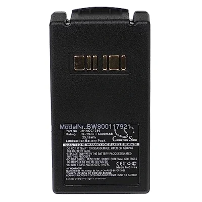 Immagine di vhbw batteria compatibile con Datalogic Falcon X3 Plus, X4 lettore di codici a barre, POS (6800mAh, 3,7V, Li Ion)