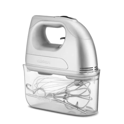 Immagine di Cuisinart Power Advantage 7 Speed Hand Mixer Frusta a palloncino Sbattitori in acciaio inox velocità Motore da 200 W Miscelatore manuale elettrico per tutte le attività cucina