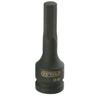 Immagine di KS Tools 911.0928 1/2&quot; Bussola p.avvitatori ad impulsi p.viti a esagono incassato,lunga,10mm