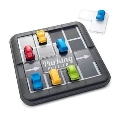 Immagine di SmartGames Parcheggio Tournis Gioco di Riflessione Parcheggia i Veicoli nelle giuste posizioni 60 Sfide Diversi Livelli 1 Giocatore A partire dai 7 anni