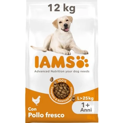 Immagine di IAMS Cibo secco per cani di taglia grande con pollo fresco, 1+ anni, 12kg