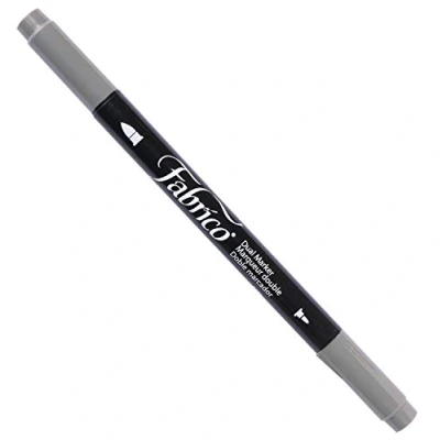 Immagine di Fabrico Tessuto Marcatori Tsukineko Duel Ended Marker, Cool Grey