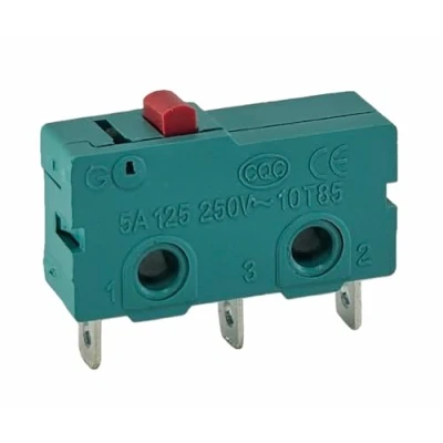 Immagine di Microtaster, 3 pin, 250 V, 5 A, 2 posizioni ON/ON, interruttore alternatore, microinterruttore sensibile al tocco, per meccanica, dispositivi elettronici, macchine automatiche