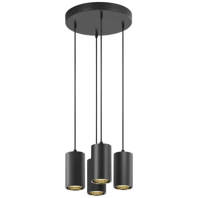 Immagine di SLV ASTO TUBE 1006437 Lampada a sospensione GU10 10 W Nero