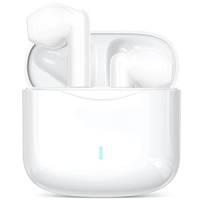 Immagine di Cuffie Bluetooth, Auricolari Bluetooth 5.3 Wireless Cuffiette con Cancellazione Rumorecon Mic, IP7 Impermeabili Wireless, 40 Ore Stereo Auricolare, Senza Fili for iPhone iOS Android