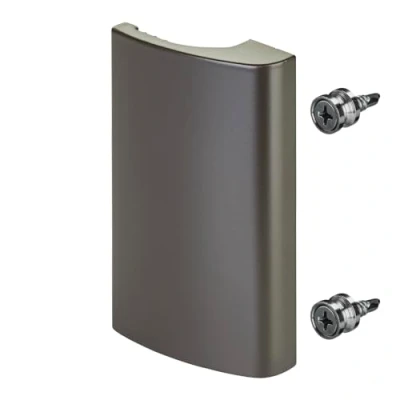 Immagine di SOTECH Maniglia per porta balcone SEJA marrone 82 x 52 20 mm esterna in alluminio