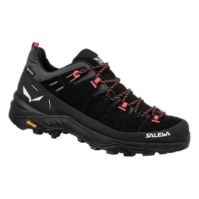 Immagine di Salewa ALP Trainer 2 GTX Scarpa da hiking, Donna, Taglia: 40.5, Black/onyx Pelle e tessuto