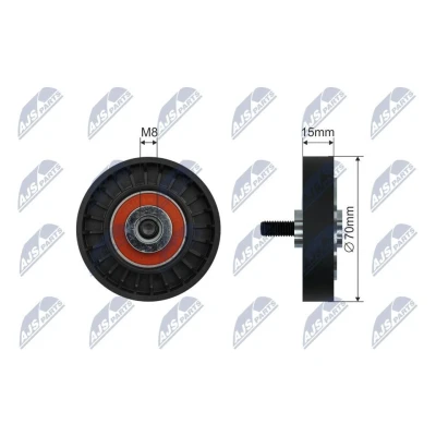 Immagine di NTY RNK RE 048 Galoppino RENAULT: Kangoo I Express, CLIO 2