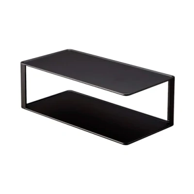 Immagine di YAMAZAKI 5642 TOWER Scolapiatti rettangolare, nero, Acciaio, minimalista, 30 x 15 10 cm