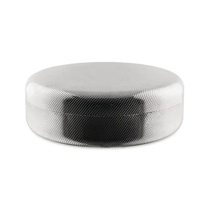 Immagine di Alessi Extra Ordinary Texture JM01/28 T Contenitore dal Design Minimale, Coperchio in Acciaio Inossidabile 18/10 con Decorazione, Granulata Rilievo, Ø 28 cm