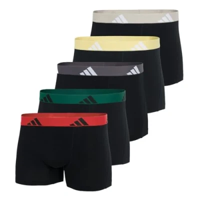 Immagine di adidas Sportswear Trunk 5 PACK Culotte Schwarz mehrfarbig, Uomo, Taglia: Large, mehrfarbig