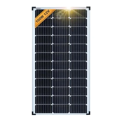 Immagine di Enjoysolar Mono 10 W 12V Pannello solare monocristallino Modulo fotovoltaico ideale per camper, case da giardino, barche.
