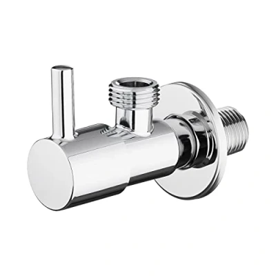 Immagine di Ibergrif M22025 1/2, Chiave a Squadra, Valvola ad angolo, Cromo, Argento