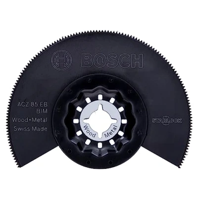 Immagine di Bimetallico Lama da taglio segmentata 85 mm Bosch Accessories ACZ EB Adatto per marchio (utensile multifunzione) Fein, Makita, Bosch, Milwaukee, Metabo 1 pz.