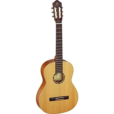 Immagine di Ortega Classical Guitar Family Series Pro 4/4 Inclusive Custodia Manico Sottile NT Natural Cedar (R131SN)
