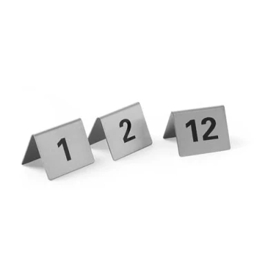 Immagine di HENDI 663844, Numeri da tavolo, Numero 1, 12, 50 x 35 (h)40 mm