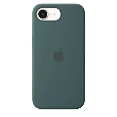 Immagine di Apple Silicone Back Cover Verde iPhone 16e