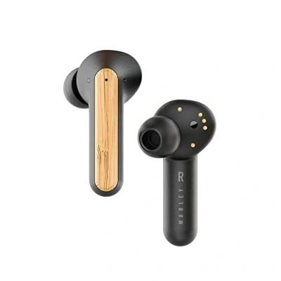 Immagine di House of Marley The Redemption ANC, Cuffie Wireless con Chip Qualcomm QCC5124 Bluetooth 5.0, IPX4 Impermeabile, Comodo da Indossare, Gommini intercambiabili S M L