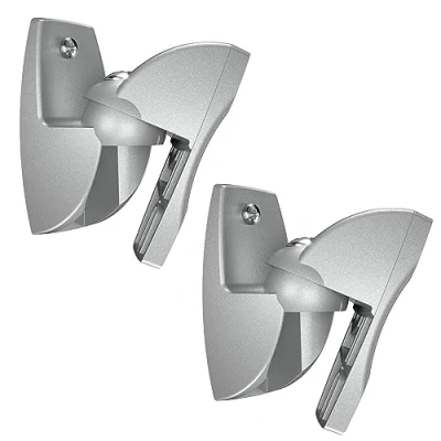 Immagine di Vogels VLB 500 Supporto a muro per altoparlante Inclinabile, Girevole Distanza dalla parete (max.): 3 cm Argento 1 Paio/a